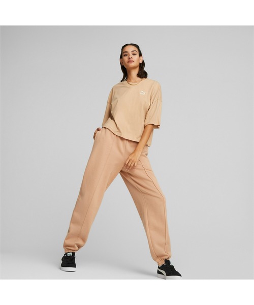 PUMA(プーマ)の「PUMA プーマ ウィメンズ CLASSICS オーバーサイズ 半袖 Tシャツ(Tシャツ/カットソー・レディース・ホワイト/ホワイト系その他/タン/ブラック/ブルー系その他・SMALL/MEDIUM/LARGE/X-SMALL)」の14枚目の写真