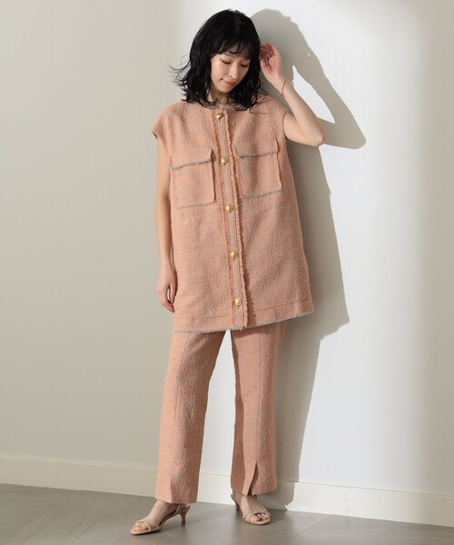 未使用Demi-Luxe BEAMS / カラーツイードパンツ 未使用Demi-Luxe BEAMS / カラーツイードパンツ - メルカリ