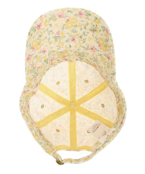 merry jenny(メリージェニー)の「floral cap(キャップ・レディース・パープル/イエロー・FREE)」の12枚目の写真