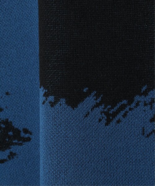 【セール】フラワーペイントニットＴシャツ 総柄/サマーニット/ニットソー（Tシャツ/カットソー）｜NO NEED（ノーニード）