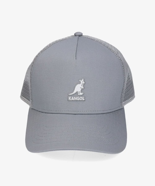 KANGOL(カンゴール)の「KANGOL SMU LOGO TRUCKER MESH CAP(キャップ・メンズ・ブラック/ベージュ/グレー/ブラック×ホワイト・ONE SIZE)」の8枚目の写真