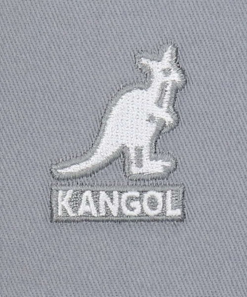 KANGOL(カンゴール)の「KANGOL SMU LOGO TRUCKER MESH CAP(キャップ・メンズ・ブラック/ベージュ/グレー/ブラック×ホワイト・ONE SIZE)」の11枚目の写真