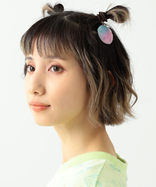 mmts(マミタス)の「CANDY COLOR TICKET × mmts / スカシカシパン ヘアゴム(ヘアゴム・レディース・ピンク/その他・ONE SIZE)」の8枚目の写真
