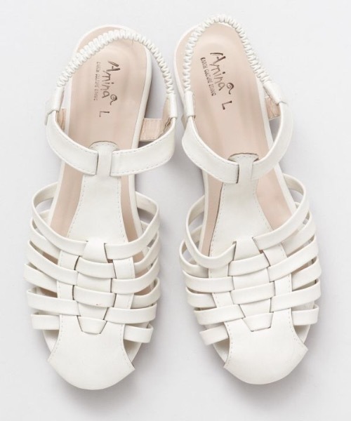 チャイハネ（チャイハネ）の「【チャイハネ】グルーカサンダル（サンダル・レディース・ベージュ/ブラック/ホワイト・24.5）」の8枚目の写真