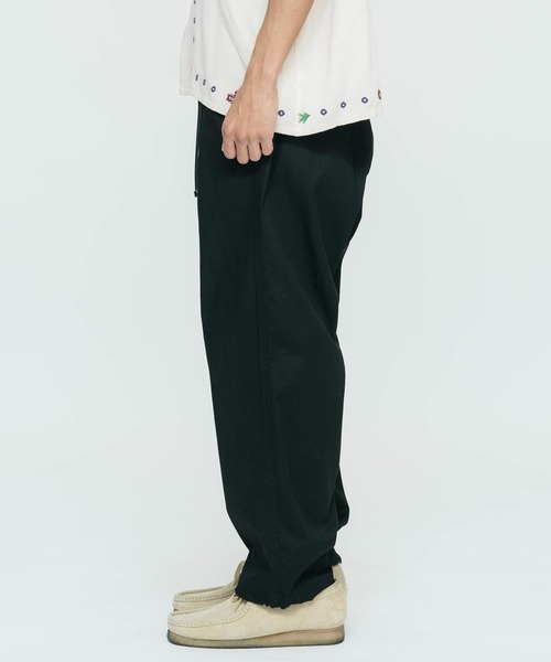 XLARGE ワイドパンツ　ブラック XLARGE パンツ / エクストララージ STITCHED BAKER PANTS