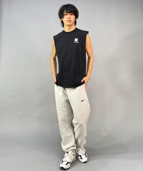 RVCA/ルーカ ルーズシルエット バックプリントタンクトップ
