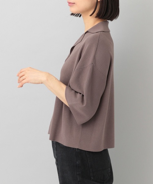 A part by カイキンショートニットカーディガン UVカット・接触冷感 WEB限定】カイキンショートニット