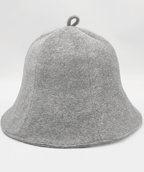 セール】チューリップ型ハンガーループ付きサウナハット（ハット