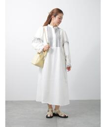 Lugnoncure | 刺繍ワンピース(ワンピース)