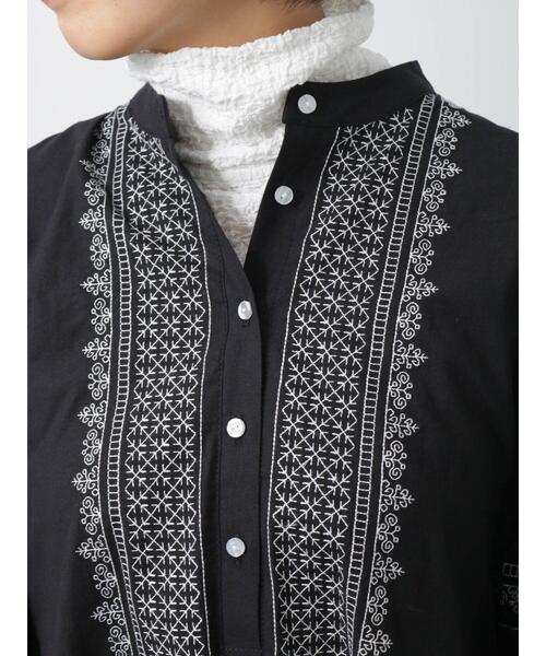 Lugnoncure（ルノンキュール）の「刺繍ワンピース（ワンピース・レディース・サックスブルー/オフホワイト/ブラック・ﾌﾘ-）」の21枚目の写真