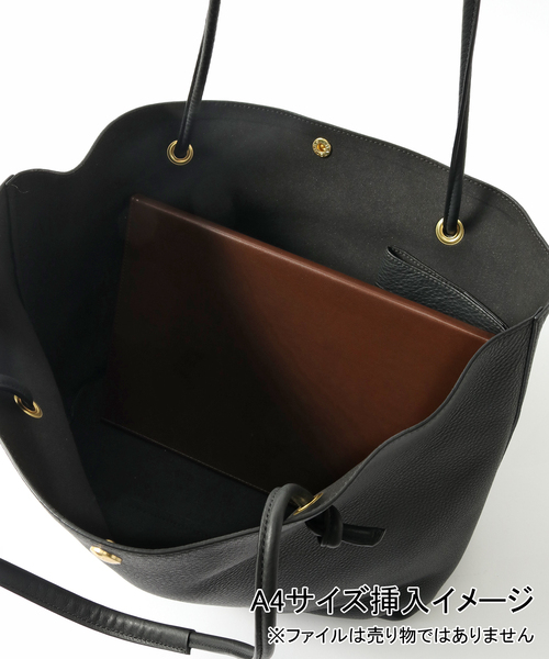 EDIFICE（エディフィス）の「【S.MANO / エス マーノ】ROPE TOTE（トートバッグ・メンズ・ブラック・FREE）」の7枚目の写真