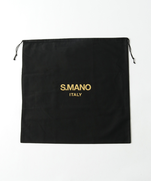EDIFICE（エディフィス）の「【S.MANO / エス マーノ】ROPE TOTE（トートバッグ・メンズ・ブラック・FREE）」の15枚目の写真