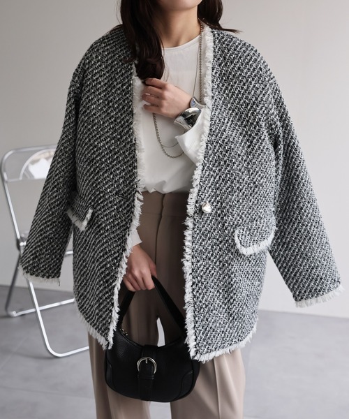 model：156cm 着用サイズ：FREE