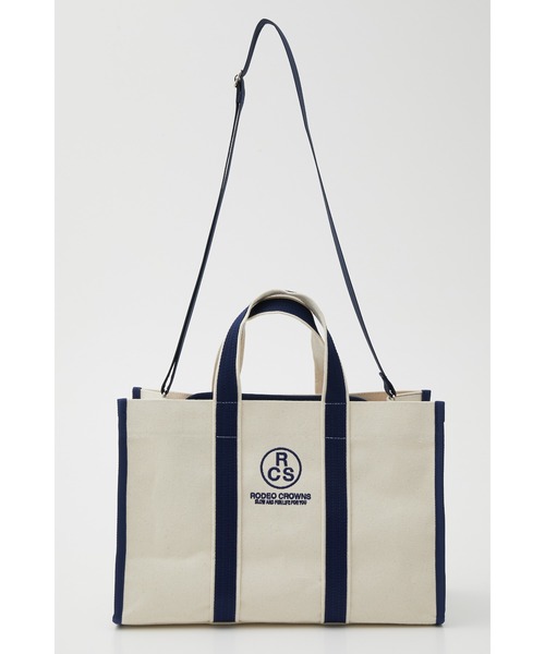 【セール】BIG SQUARE STORAGE TOTE（トートバッグ）｜RODEO CROWNS WIDE BOWL（ロデオクラウンズワイド