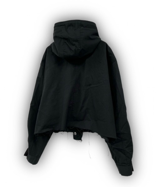 XU（エックスユー）の「ストリートファッション XU エックスユー crop hood zip jacket ジップアップジャケット オーバーサイズジャケット フードジャケット（ミリタリージャケット・メンズ・ブラック/カーキ・ONE SIZE）」の8枚目の写真