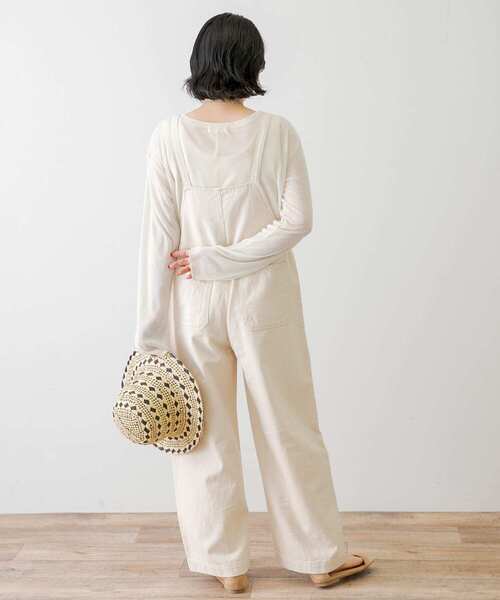 URBAN RESEARCH Sonny Label(アーバンリサーチサニーレーベル)の「ワークオーバーオール(サロペット/オーバーオール・レディース・ホワイト系その他/ブラック・FREE)」の17枚目の写真
