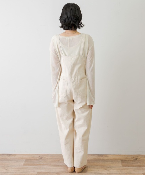 URBAN RESEARCH Sonny Label(アーバンリサーチサニーレーベル)の「ワークオーバーオール(サロペット/オーバーオール・レディース・ホワイト系その他/ブラック・FREE)」の20枚目の写真