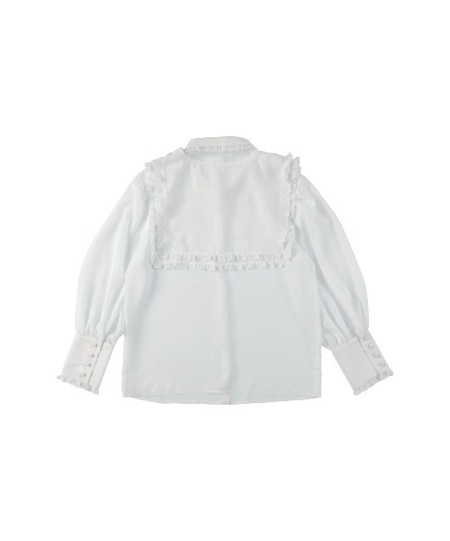 MIRO AMURETTE（ミロアミュレット）の「square collar chiffon blouse/シフォンブラウス（シャツ/ブラウス・レディース・ホワイト/ブラック・FREE）」の9枚目の写真