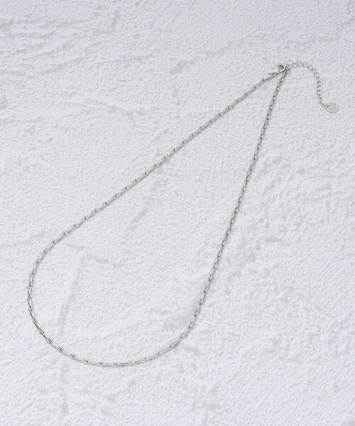 OPAQUE.CLIP(オペークドットクリップ)の「◆チェーンミドルネックレス(ネックレス・レディース・シルバー/ゴールド・00)」の1枚目の写真