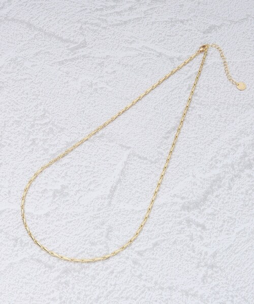 OPAQUE.CLIP(オペークドットクリップ)の「◆チェーンミドルネックレス(ネックレス・レディース・シルバー/ゴールド・00)」の2枚目の写真
