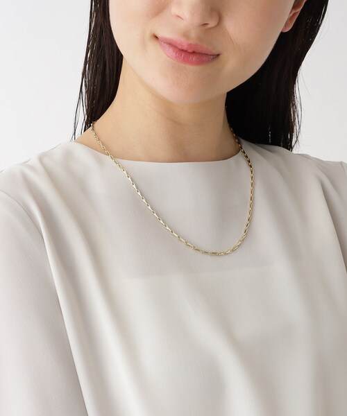 OPAQUE.CLIP(オペークドットクリップ)の「◆チェーンミドルネックレス(ネックレス・レディース・シルバー/ゴールド・00)」の3枚目の写真