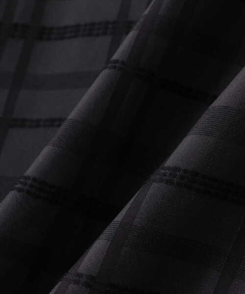 PROPORTION BODY DRESSING（プロポーションボディドレッシング）の「シアーチェックブラウス / 1213110503（シャツ/ブラウス・レディース・ブラック/ブラウン/グレー・SMALL/MEDIUM）」の6枚目の写真