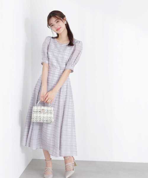 PROPORTION BODY DRESSING（プロポーションボディドレッシング）の「シアーチェックブラウス / 1213110503（シャツ/ブラウス・レディース・ブラック/ブラウン/グレー・SMALL/MEDIUM）」の15枚目の写真