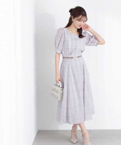 PROPORTION BODY DRESSING（プロポーションボディドレッシング）の「シアーチェックブラウス / 1213110503（シャツ/ブラウス・レディース・ブラック/ブラウン/グレー・SMALL/MEDIUM）」の11枚目の写真