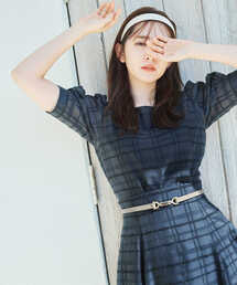 PROPORTION BODY DRESSING | シアーチェックブラウス / 1213110503(シャツ/ブラウス)