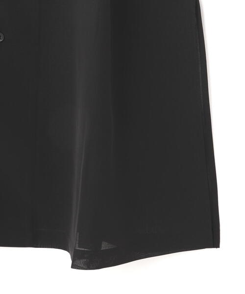 schott（ショット）の「【Women's】Schott/ショット/CIFFON SHIRT ONE PIECE/シフォンシャツ ワンピース（ワンピース・レディース・ブラック/ホワイト系2・F）」の9枚目の写真