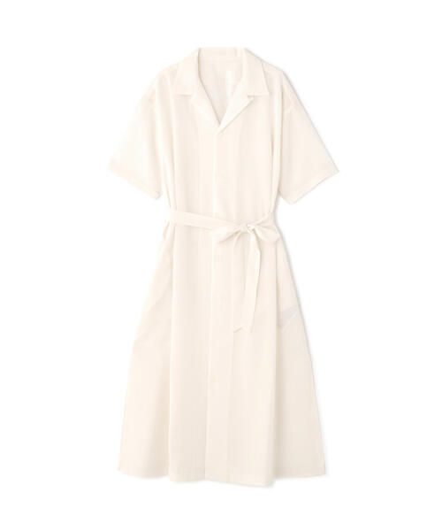 schott（ショット）の「【Women's】Schott/ショット/CIFFON SHIRT ONE PIECE/シフォンシャツ ワンピース（ワンピース・レディース・ブラック/ホワイト系2・F）」の14枚目の写真