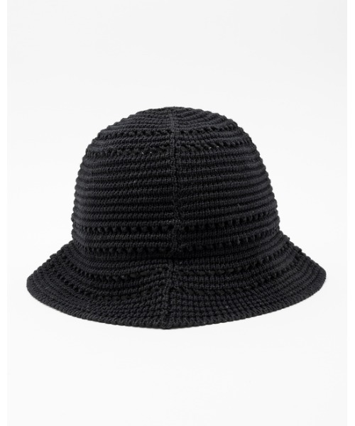 RVCA（ルーカ）の「RVCA メンズ  SMALL RVCA COTTON KNIT HAT ハット【2023年夏モデル】/ルーカコットンメッシュハット（ハット・メンズ・ブルー/ブラック・FREE）」の6枚目の写真