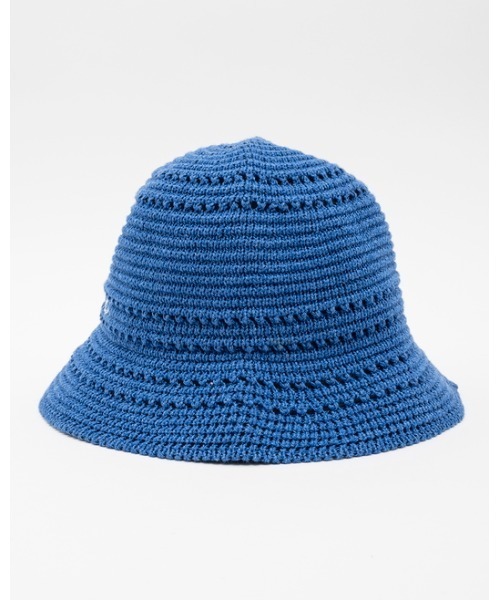 RVCA（ルーカ）の「RVCA メンズ  SMALL RVCA COTTON KNIT HAT ハット【2023年夏モデル】/ルーカコットンメッシュハット（ハット・メンズ・ブルー/ブラック・FREE）」の9枚目の写真