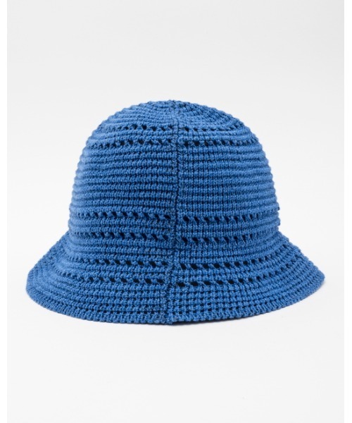 RVCA（ルーカ）の「RVCA メンズ  SMALL RVCA COTTON KNIT HAT ハット【2023年夏モデル】/ルーカコットンメッシュハット（ハット・メンズ・ブルー/ブラック・FREE）」の10枚目の写真