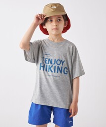 Columbia（コロンビア）の「Columbia: 〈吸湿速乾〉 グラフィック プリント 半袖 Tシャツ<KIDS>（Tシャツ/カットソー）」