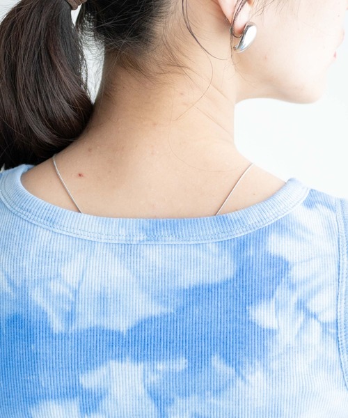 WEGO（ウィゴー）の「WEGO/タイダイカップインショートタンク（タンクトップ・レディース・ブルー/ブラック・FREE）」の12枚目の写真