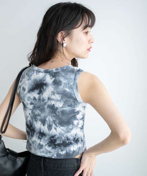 WEGO（ウィゴー）の「WEGO/タイダイカップインショートタンク（タンクトップ・レディース・ブルー/ブラック・FREE）」の21枚目の写真