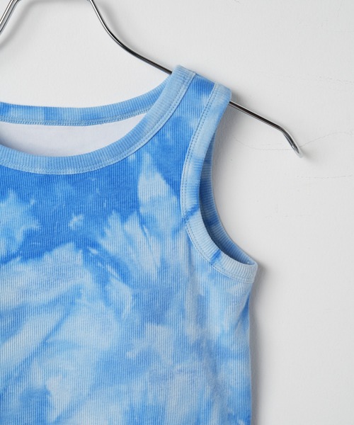 WEGO（ウィゴー）の「WEGO/タイダイカップインショートタンク（タンクトップ・レディース・ブルー/ブラック・FREE）」の8枚目の写真