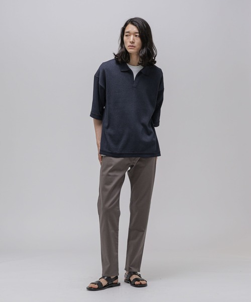 NANO UNIVERSE 発熱パンツ　ブラックパンツ 断熱　あったか　スマホ NANO UNIVERSE 発熱パンツ ブラックパンツ 断熱 あったか スマホ NANO