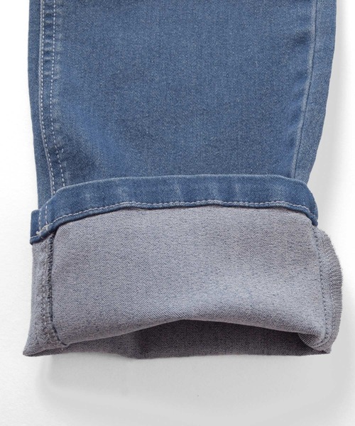 GLAZOS（グラソス）の「[スリム]スーパーストレッチデニム・5ポケットパンツ（デニムパンツ・キッズ・ライトブルー/ブルー/インディゴブルー・140cm/150cm/170cm/160cm）」の12枚目の写真