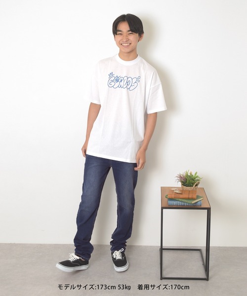 GLAZOS（グラソス）の「[スリム]スーパーストレッチデニム・5ポケットパンツ（デニムパンツ・キッズ・ライトブルー/ブルー/インディゴブルー・140cm/150cm/170cm/160cm）」の22枚目の写真