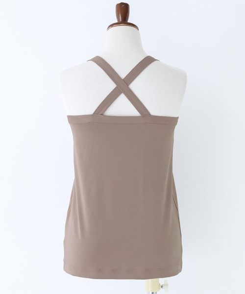 osharewalker(オシャレウォーカー)の「【廃盤】『バッククロスブラトップ』(ラッシュガード・レディース・ブラック/アイボリー/モカ・M/L/LL)」の21枚目の写真