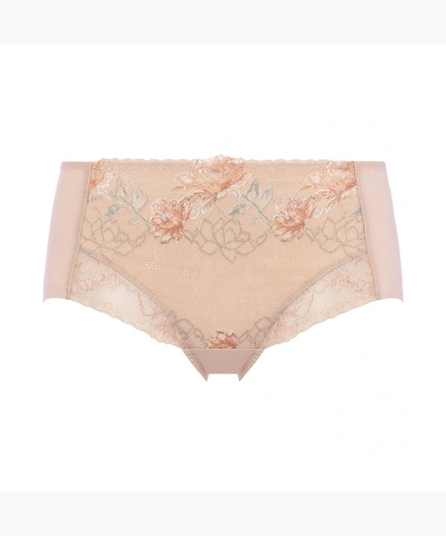 TRIUMPH（トリンプ）の「恋するブラ583 ボーイズレングス TR583 PT（ショーツ・レディース・グリーン/ホワイト/ベージュ・M/L）」の3枚目の写真