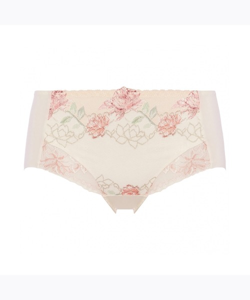 TRIUMPH（トリンプ）の「恋するブラ583 ボーイズレングス TR583 PT（ショーツ・レディース・グリーン/ホワイト/ベージュ・M/L）」の2枚目の写真