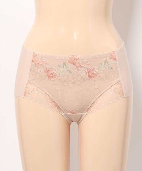TRIUMPH（トリンプ）の「恋するブラ583 ボーイズレングス TR583 PT（ショーツ・レディース・グリーン/ホワイト/ベージュ・M/L）」の6枚目の写真