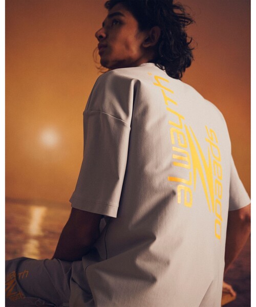 Speedo（スピード）の「Speedo × ALWAYTH × BEAMS / RASH T-Shirt（Tシャツ/カットソー・メンズ・サックスブルー/グレー・LARGE/MEDIUM/X-LARGE/SMALL）」の4枚目の写真