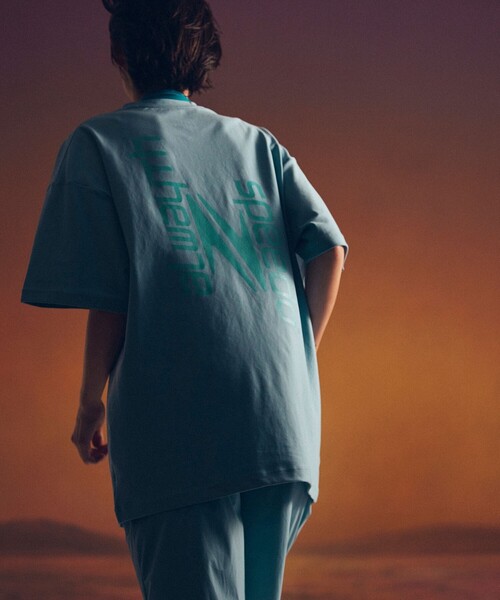 Speedo（スピード）の「Speedo × ALWAYTH × BEAMS / RASH T-Shirt（Tシャツ/カットソー・メンズ・サックスブルー/グレー・LARGE/MEDIUM/X-LARGE/SMALL）」の6枚目の写真