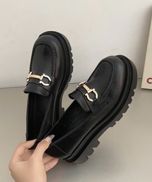 Shoes in Closet（シューズインクローゼット）の「軽量厚底 タンクソール ビットローファー 1824（ローファー）」