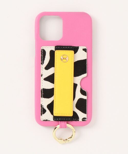【セール】【IPHORIA アイフォリア】 アイフォンケース iPhone 12/12 Pro対応 Case for Apple iPhone 12/12 Pro - Vegan Leather Case With Holding Strap（スマホケース/カバー）｜iphoria（アイフォリア）