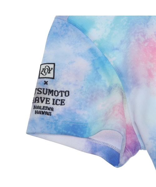 ZOY（ゾーイ）の「WOMENS MSIブラッシュストロークプリント（ポロシャツ・メンズ・マルチ・36/38/40）」の5枚目の写真